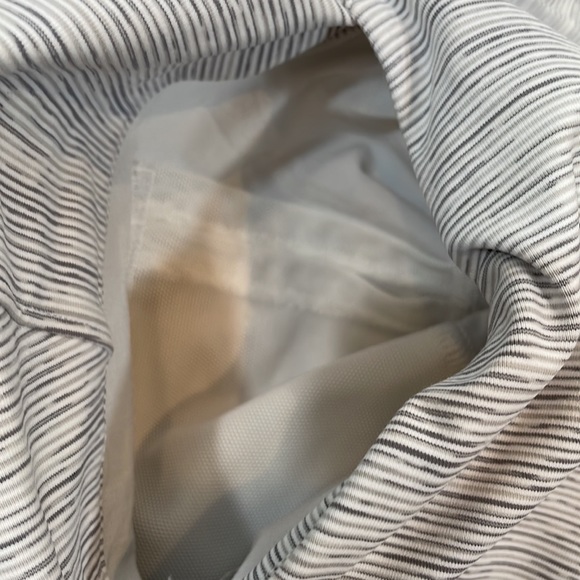 Lululemon Pants Drawstring 4 Gray and White Fabric - Picture 10 of 10